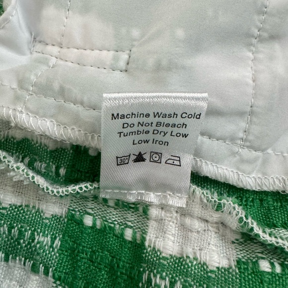 Tuckernuck Clodagh Jacket Green & White - Picture 4 of 5